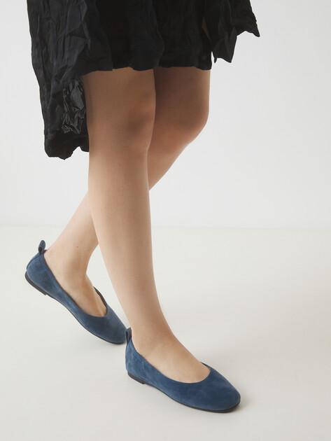 TENDANCE Ballet flats (natural suede)