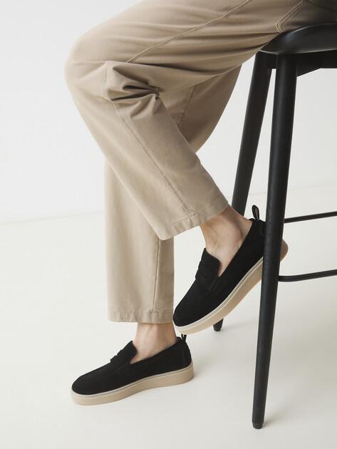 TENDANCE Loafers (natural suede)