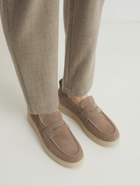 TENDANCE Loafers (natural suede)