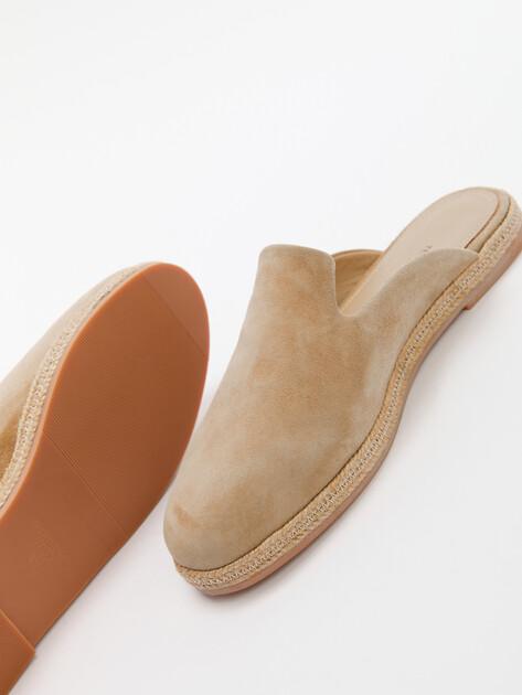 TENDANCE Slippers (natural suede)