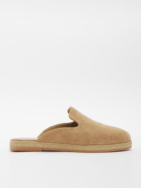 TENDANCE Slippers (natural suede)