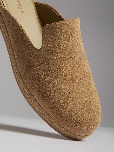 TENDANCE Slippers (natural suede)