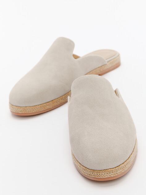 TENDANCE Slippers (natural suede)