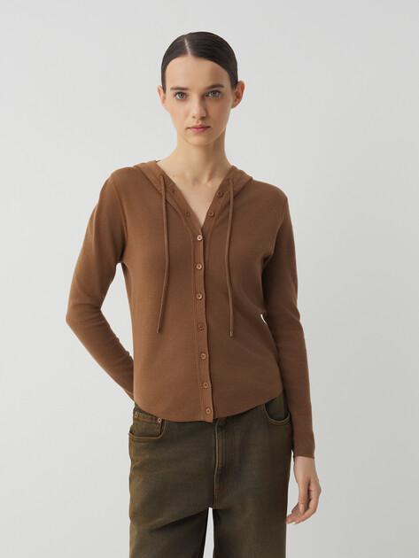 MAISON DAVID Cardigan (natural wool)