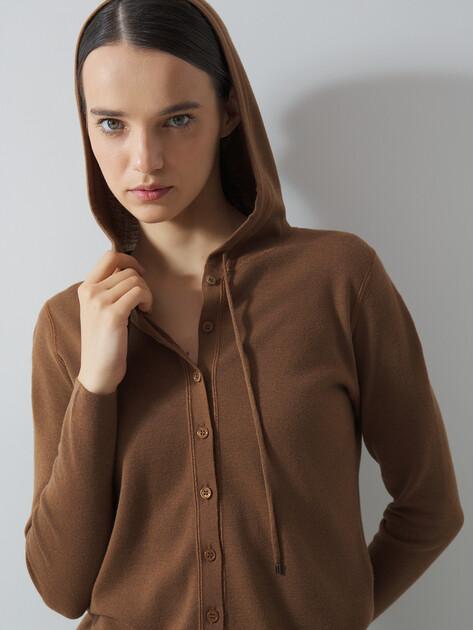MAISON DAVID Cardigan (natural wool)