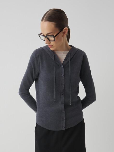 MAISON DAVID Cardigan (natural wool)