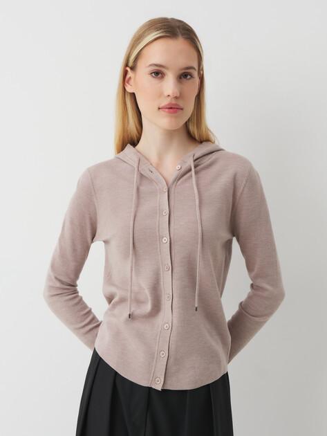 MAISON DAVID Cardigan (natural wool)