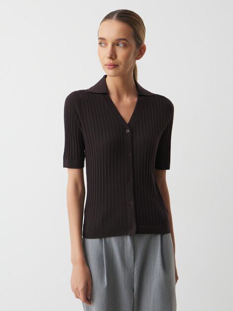 MAISON DAVID Cardigan (natural wool)