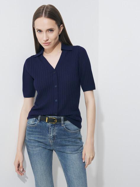 MAISON DAVID Cardigan (natural wool)