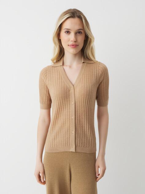 MAISON DAVID Cardigan (natural wool)