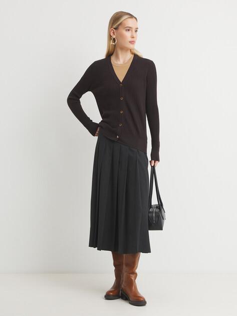 MAISON DAVID Cardigan (natural wool)