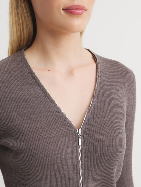 MAISON DAVID Cardigan (natural wool)