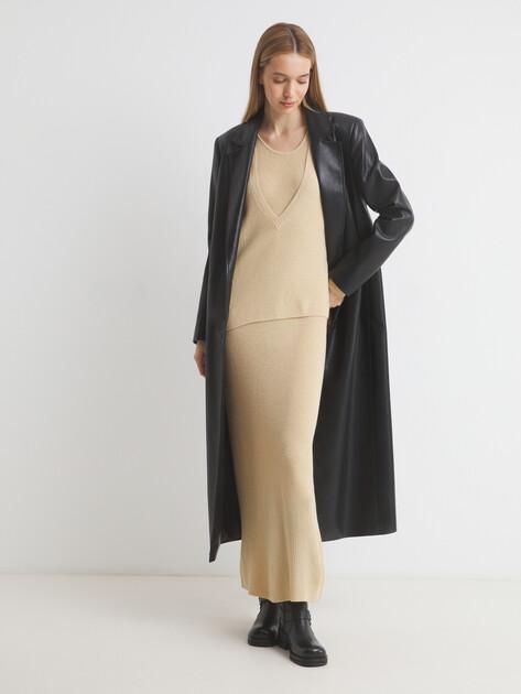 MAISON DAVID Suit with dress (acrylic/natural wool)