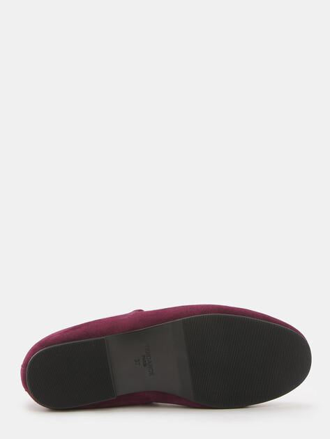 TENDANCE Mary Jane ballet flats (natural suede)