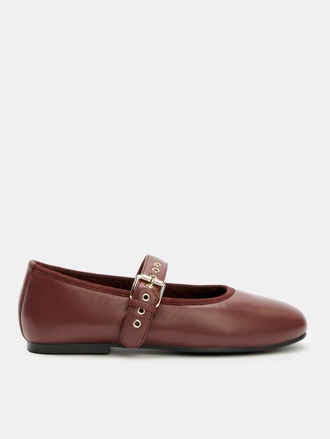 TENDANCE Mary Jane ballet flats (genuine leather)