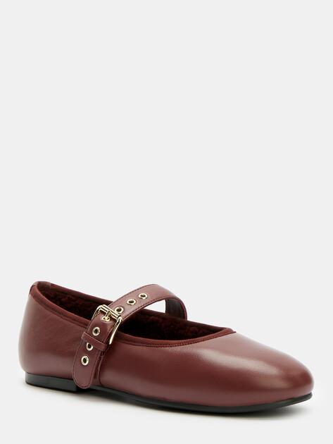 TENDANCE Mary Jane ballet flats (genuine leather)
