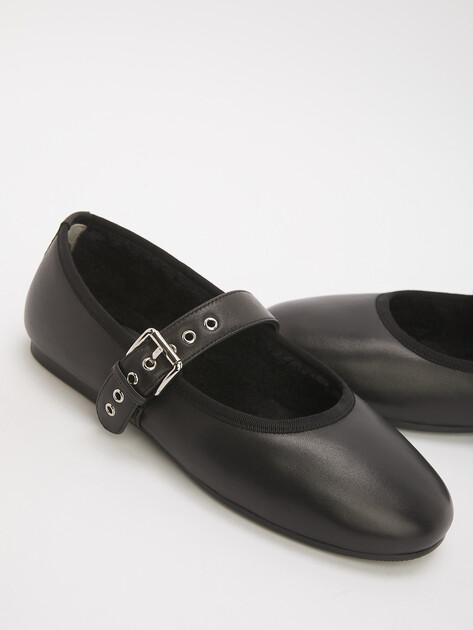 TENDANCE Mary Jane ballet flats (genuine leather)