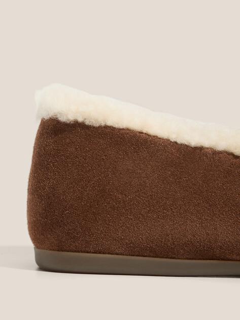 TENDANCE Loafers (natural suede/natural fur)