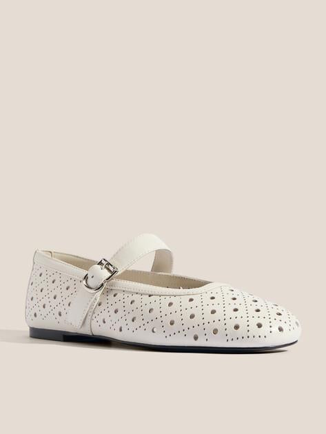 TENDANCE Mary Jane ballet flats (genuine leather)