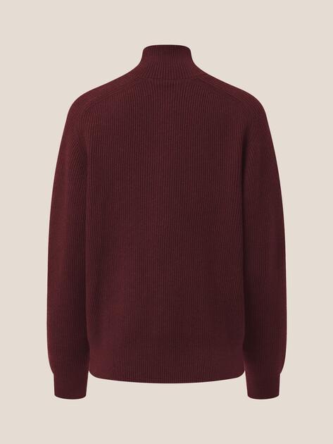 MAISON DAVID Cardigan (natural wool/cotton)
