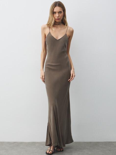 MAISON DAVID Dress (cupro/viscose)