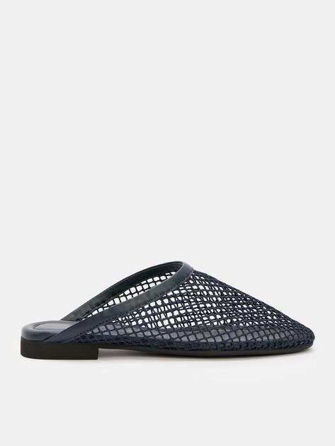 TENDANCE Slippers (textile/genuine leather)