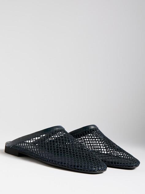 TENDANCE Slippers (textile/genuine leather)