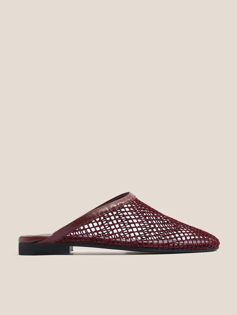 TENDANCE Slippers (textile/genuine leather)