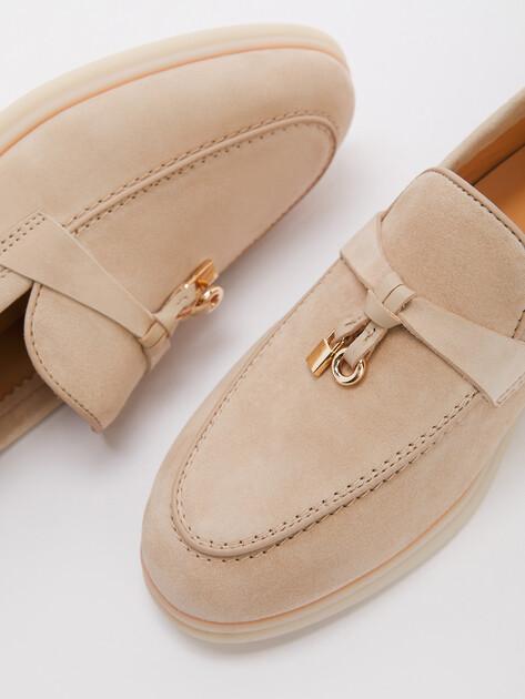 TENDANCE Loafers (natural suede/microfiber)