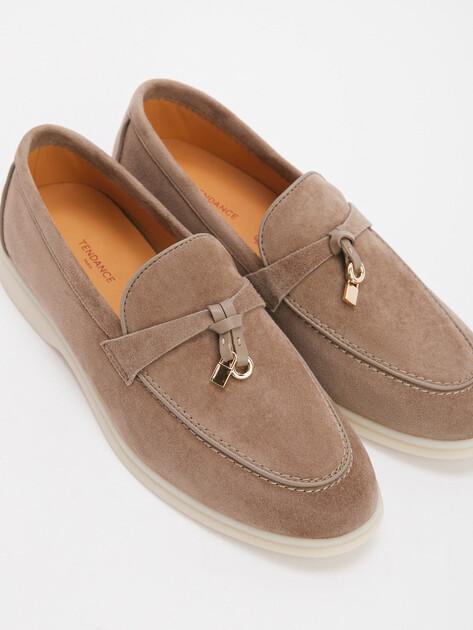 TENDANCE Loafers (natural suede/microfiber)