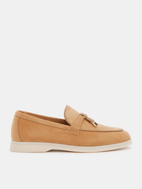TENDANCE Loafers (natural suede/microfiber)