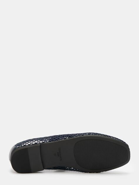 TENDANCE Mary Jane ballet flats (textile/genuine leather)