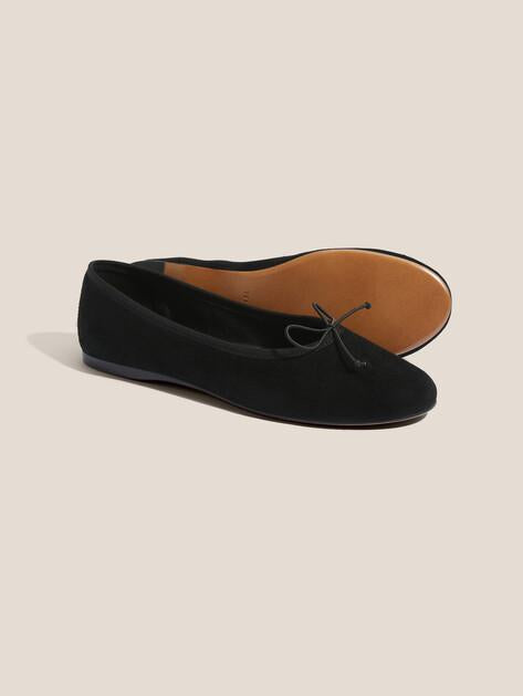 TENDANCE Ballet flats (natural suede)