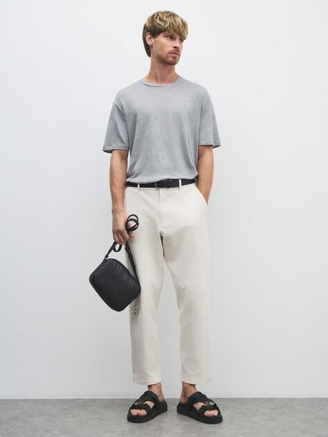 MAISON DAVID T-shirt (linen)