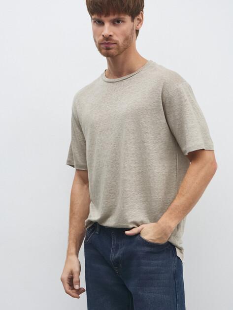 MAISON DAVID T-shirt (linen)