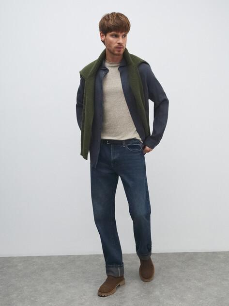 MAISON DAVID T-shirt (linen)
