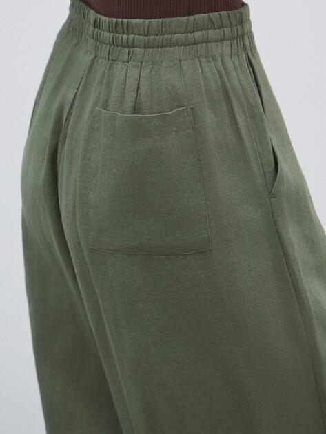 MAISON DAVID Palazzo trousers (linen)