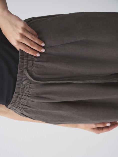 MAISON DAVID Palazzo trousers (linen)