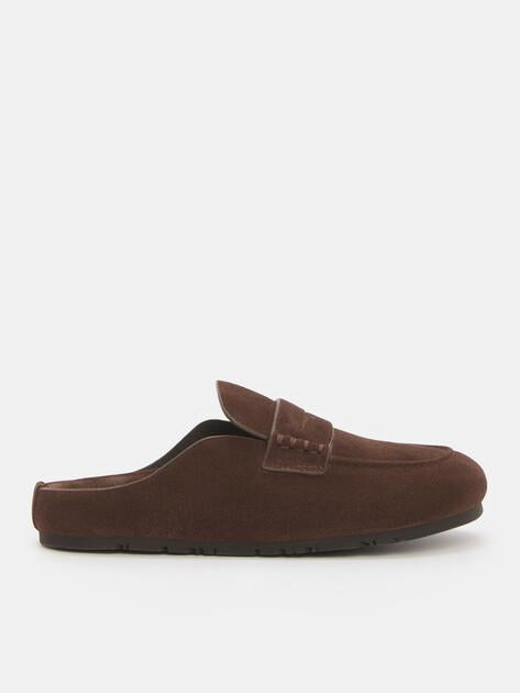 TENDANCE Slippers (natural suede)