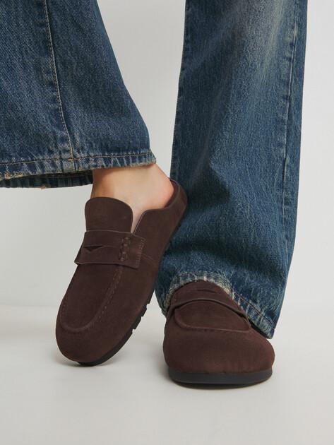 TENDANCE Slippers (natural suede)
