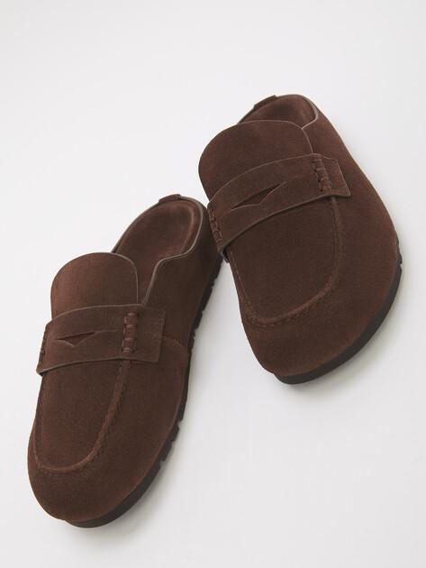 TENDANCE Slippers (natural suede)