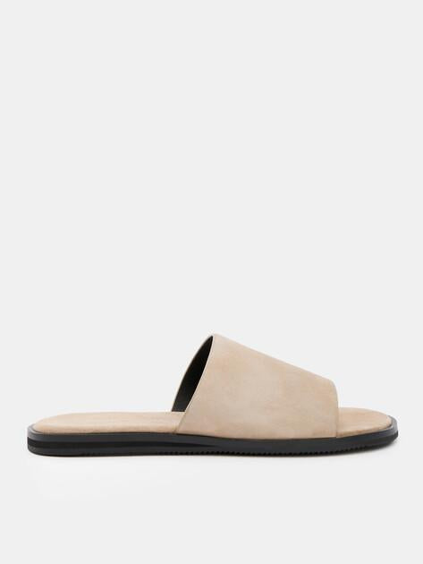 MAISON DAVID Slippers (natural suede)