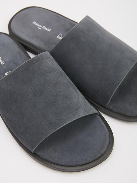 MAISON DAVID Slippers (natural suede)