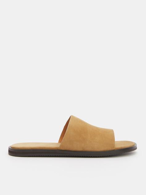 MAISON DAVID Slippers (natural suede)