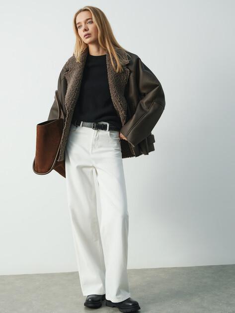 MAISON DAVID Wide-leg jeans (cotton)