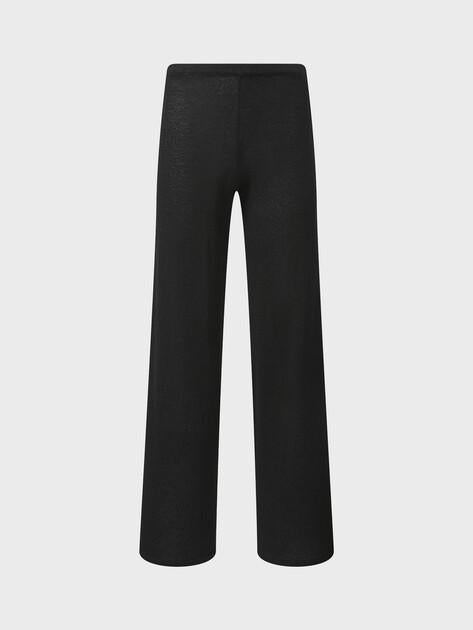 MAISON DAVID Wide-leg trousers (viscose/polyester)