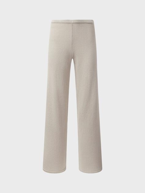 MAISON DAVID Wide-leg trousers (viscose/polyester)
