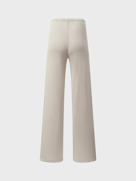 MAISON DAVID Wide-leg trousers (viscose/polyester)