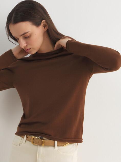 MAISON DAVID Jumper (natural wool)