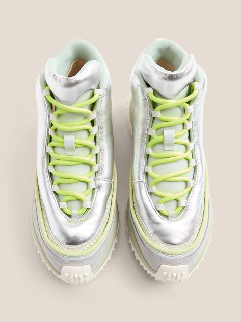 4CCCCCEES High-top Kapok Goni sneakers (genuine leather)
